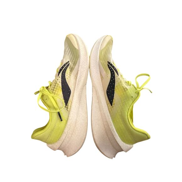 Men 8 Li-Ning FeiDian 2.0 Challenger Neon Green Running Shoes Sneakers LN-Run